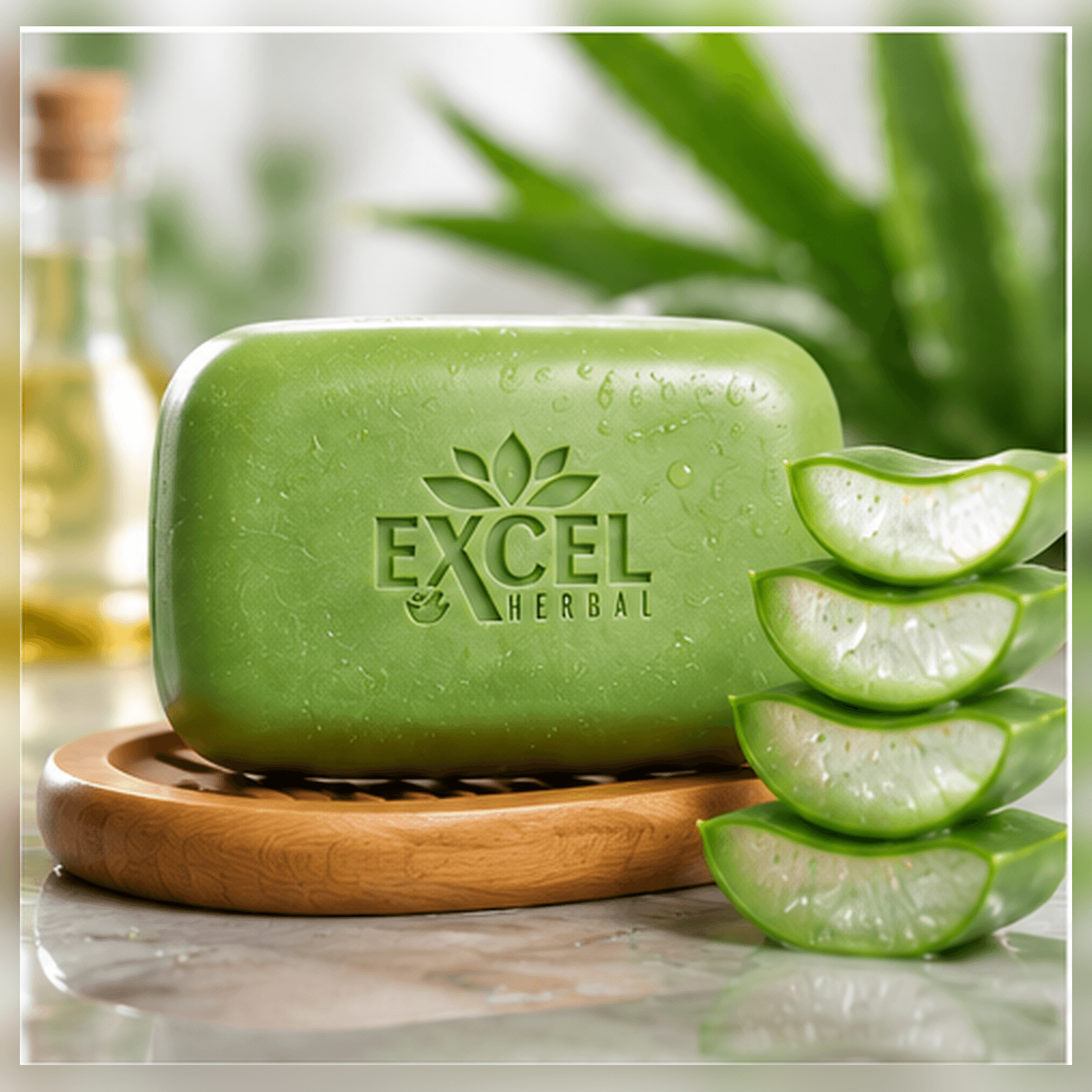 Excel Herbal Aloe Vera Soap (4 Pcs Set) - Image 2