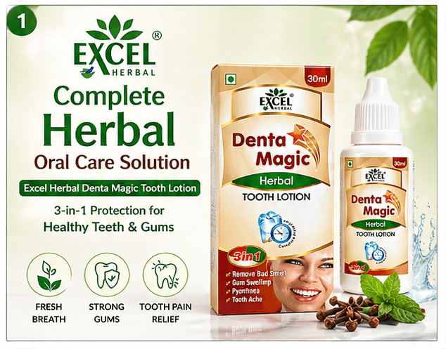 Excel Herbal tooth lotion - Image 2