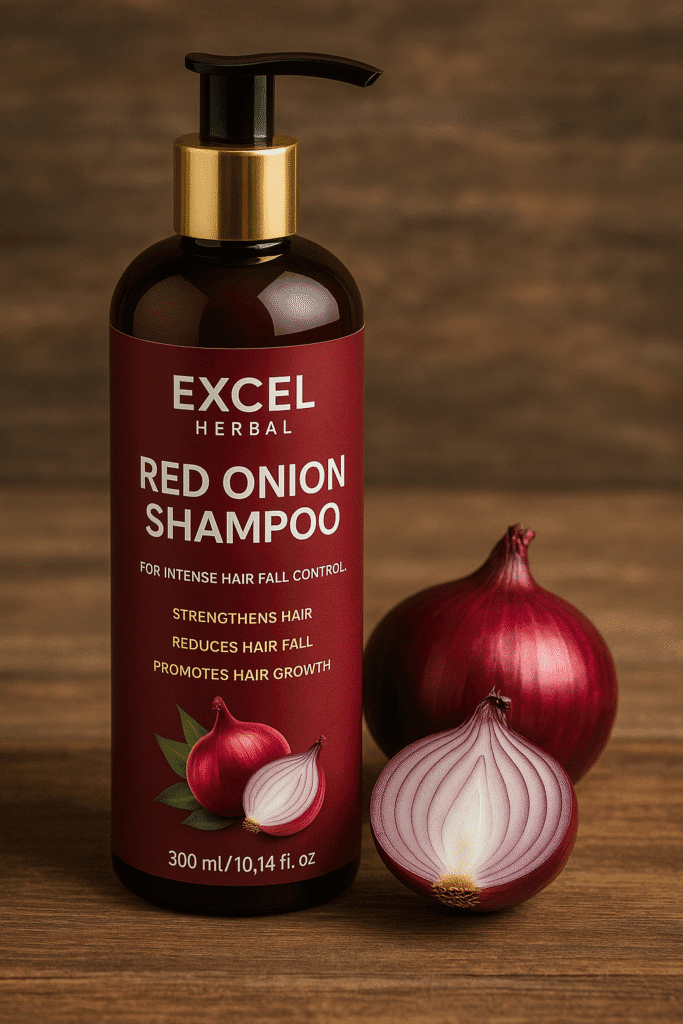 excel herbal red onion shampoo