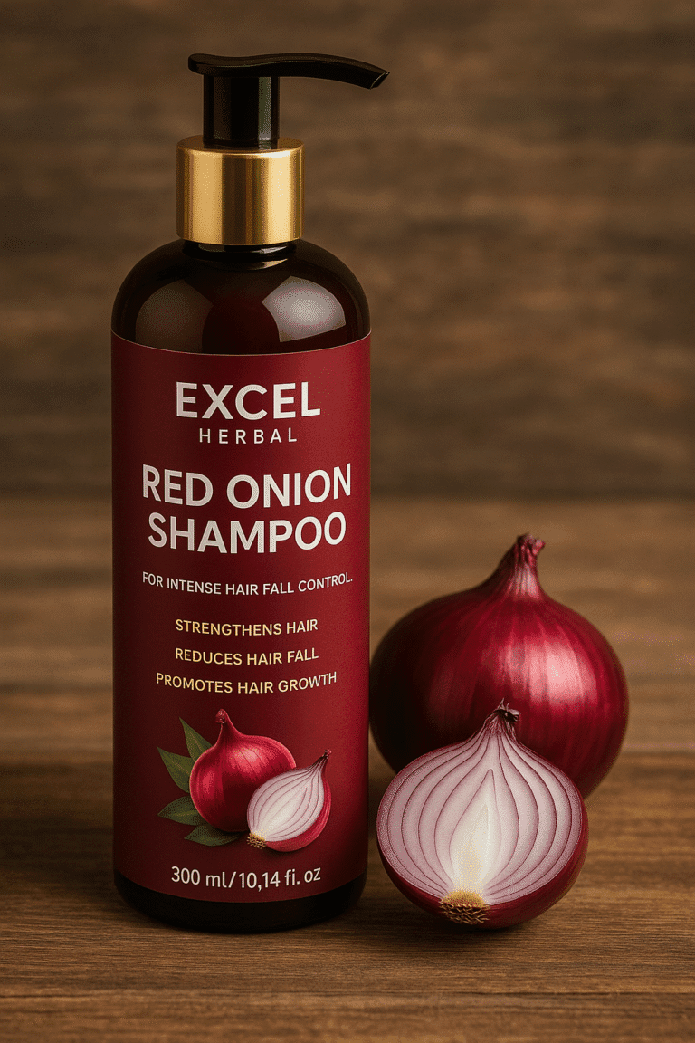 excel herbal red onion shampoo