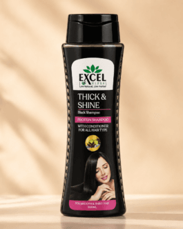Excel Herbal Thick & Shine Black Shampoo