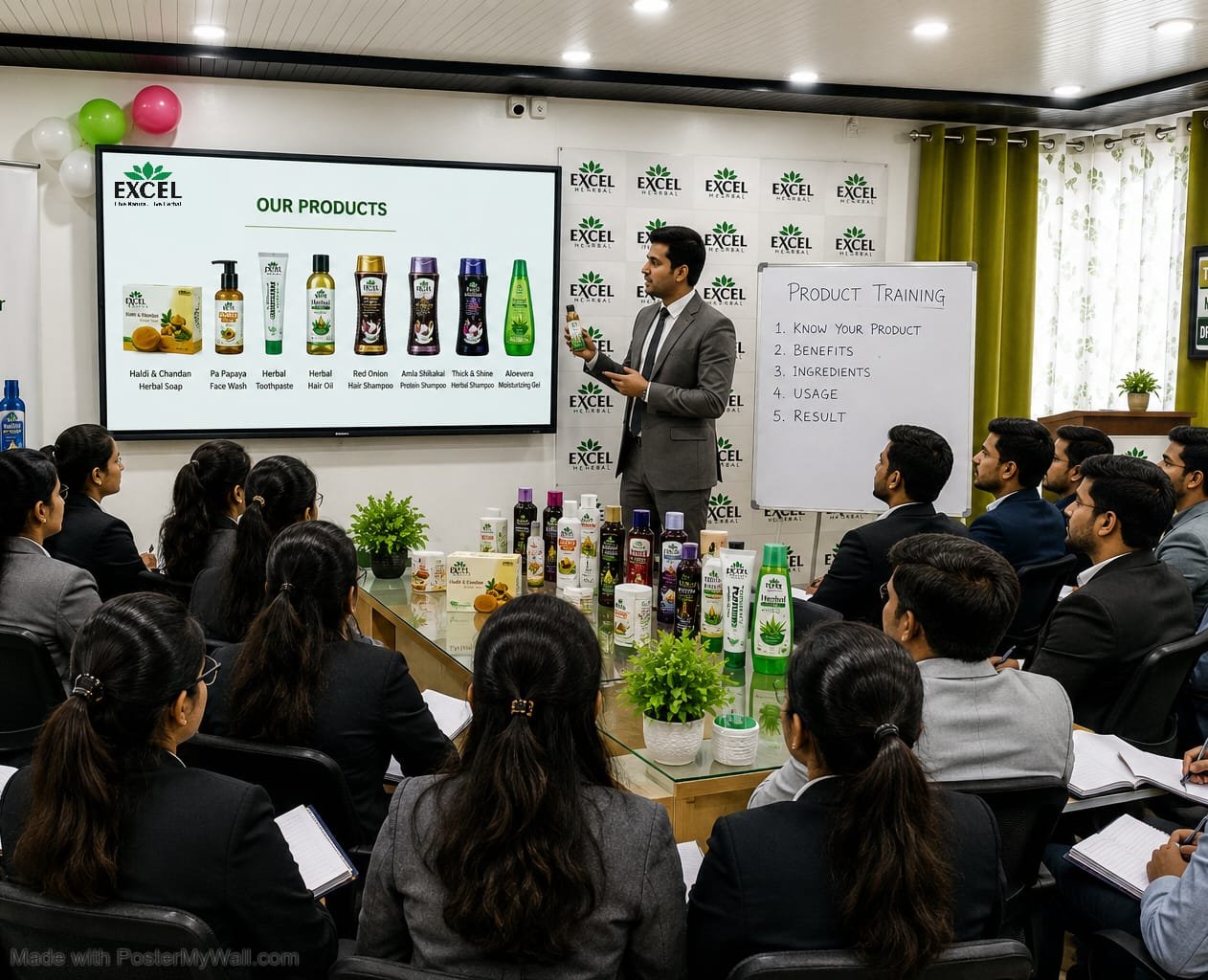 Excel Herbal products and training
