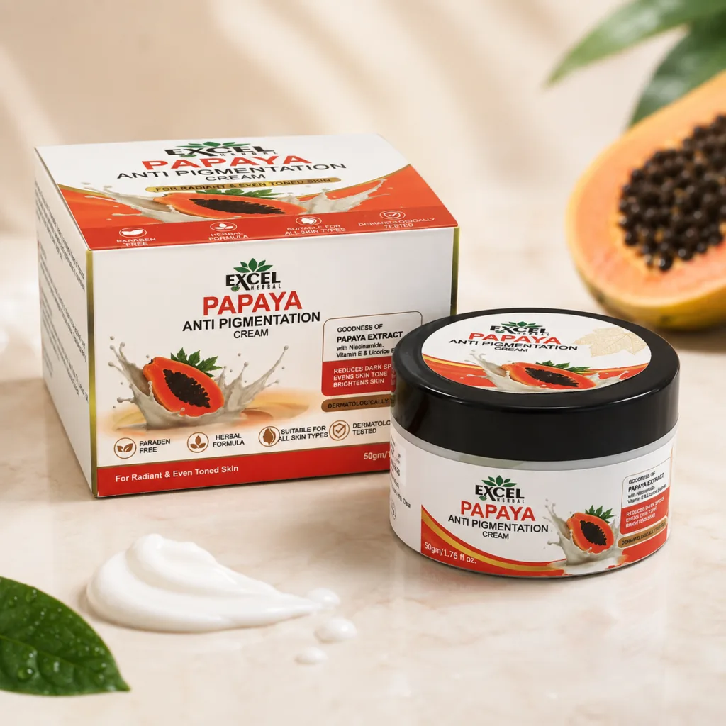 Excel Herbal Papaya Anti Pigmentation Cream – 50g